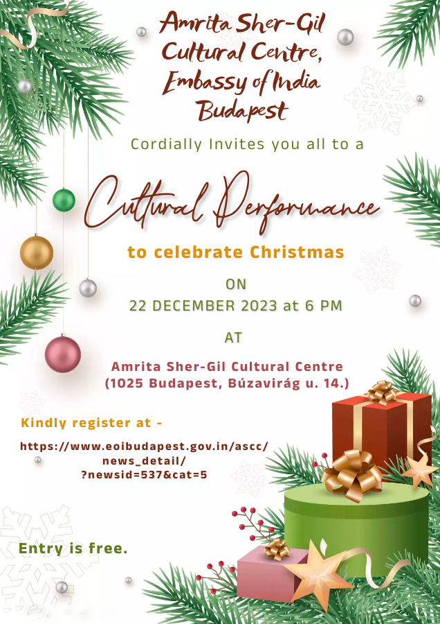 Christmas Celebration at Amrita Sher-Gil Cultural Centre